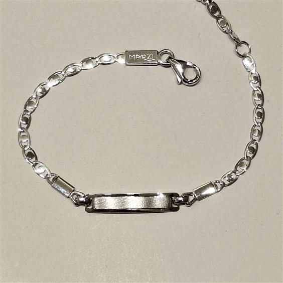 Bracciale Fanton Gioielli Bambino BRACCIALI ORO in Oro bianco BROR-168-52 - BROR-168-52